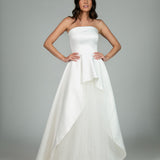 Vestido de Noiva Mullet em Zibeline com Saia de Tule – REF: OD76