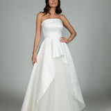 Vestido de Noiva Mullet em Zibeline com Saia de Tule – REF: OD76