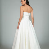 Vestido de Noiva Mullet em Zibeline com Saia de Tule – REF: OD76