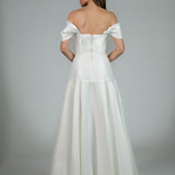 Vestido de Noiva Ombro a Ombro com Cadeirão  – REF: OD78