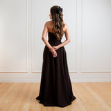 Vestido Longo Tomara que Caia em Crepe com Caimento Perfeito – REF: EG16.2