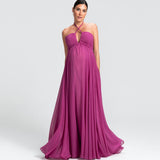 Vestido Longo em Musseline com Decote Versátil – REF: OD71
