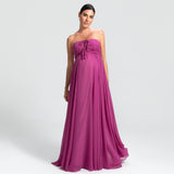 Vestido Longo em Musseline com Decote Versátil – REF: OD71