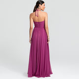 Vestido Longo em Musseline com Decote Versátil – REF: OD71