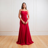Vestido Longo em Crepe Shape Sereia – REF: EG34