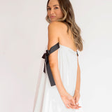Vestido Mini Tomara que Caia com Alças em Fita – REF: OD95
