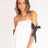 Vestido Mini Tomara que Caia com Alças em Fita – REF: OD95