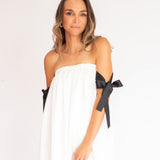 Vestido Mini Tomara que Caia com Alças em Fita – REF: OD95
