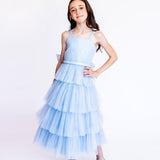 Vestido Infantil em Tule com Laço nas Costas – REF: KIDS03