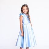 Vestido Infantil em Zibeline com Saia Godê – REF: KIDS01