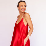 Vestido Slip Dress Estruturado em Zibeline – REF: OD98