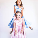 Vestido Infantil em Zibeline com Saia Godê – REF: KIDS01