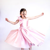 Vestido Infantil em Zibeline com Saia Godê – REF: KIDS01