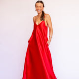 Vestido Slip Dress Estruturado em Zibeline – REF: OD98