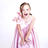 Vestido Infantil em Zibeline com Saia Godê – REF: KIDS01