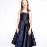 Vestido Infantil em Zibeline com Mini Lacinhos – REF: KIDS02