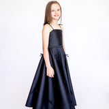 Vestido Infantil em Zibeline com Mini Lacinhos – REF: KIDS02