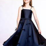 Vestido Infantil em Zibeline com Mini Lacinhos – REF: KIDS02