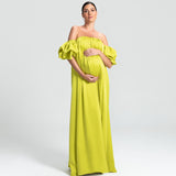 Vestido Longo em Cetim Amplo e Fluido – REF: OD68