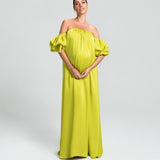 Vestido Longo em Cetim Amplo e Fluido – REF: OD68