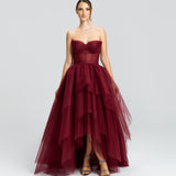 Vestido em Tule com Saia Volumosa Estilo Muller e Busto com Pontas – REF: OD69