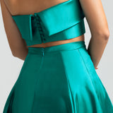 Conjunto de Saia Mullet e Cropped em Zibeline – REF: EG55